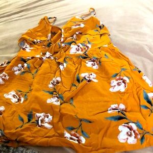 Flower Dress with Pockets